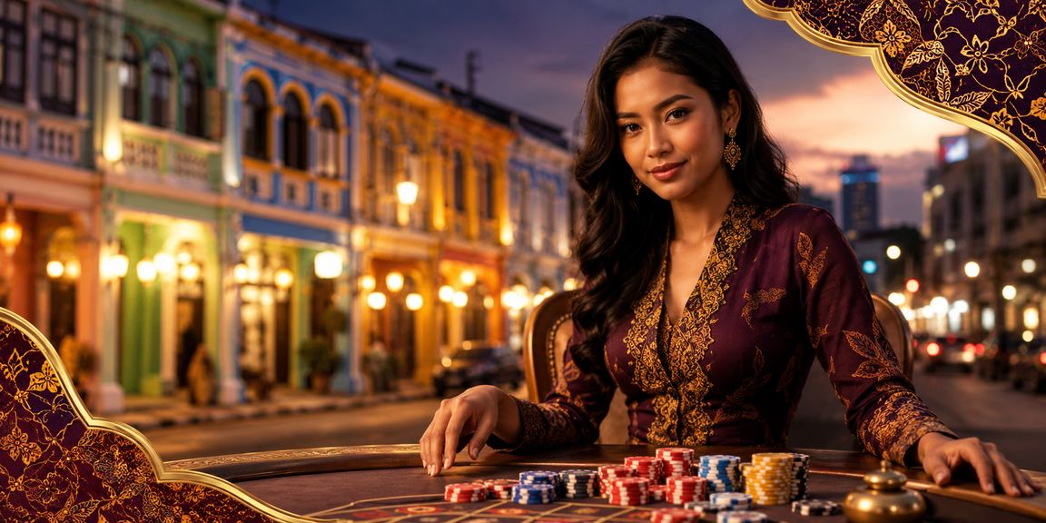 Slot bertema batik dan budaya Malaysia di platform mh376